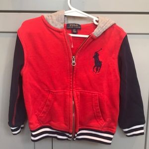 Ralph Lauren Boys Hoodie- hardly worn